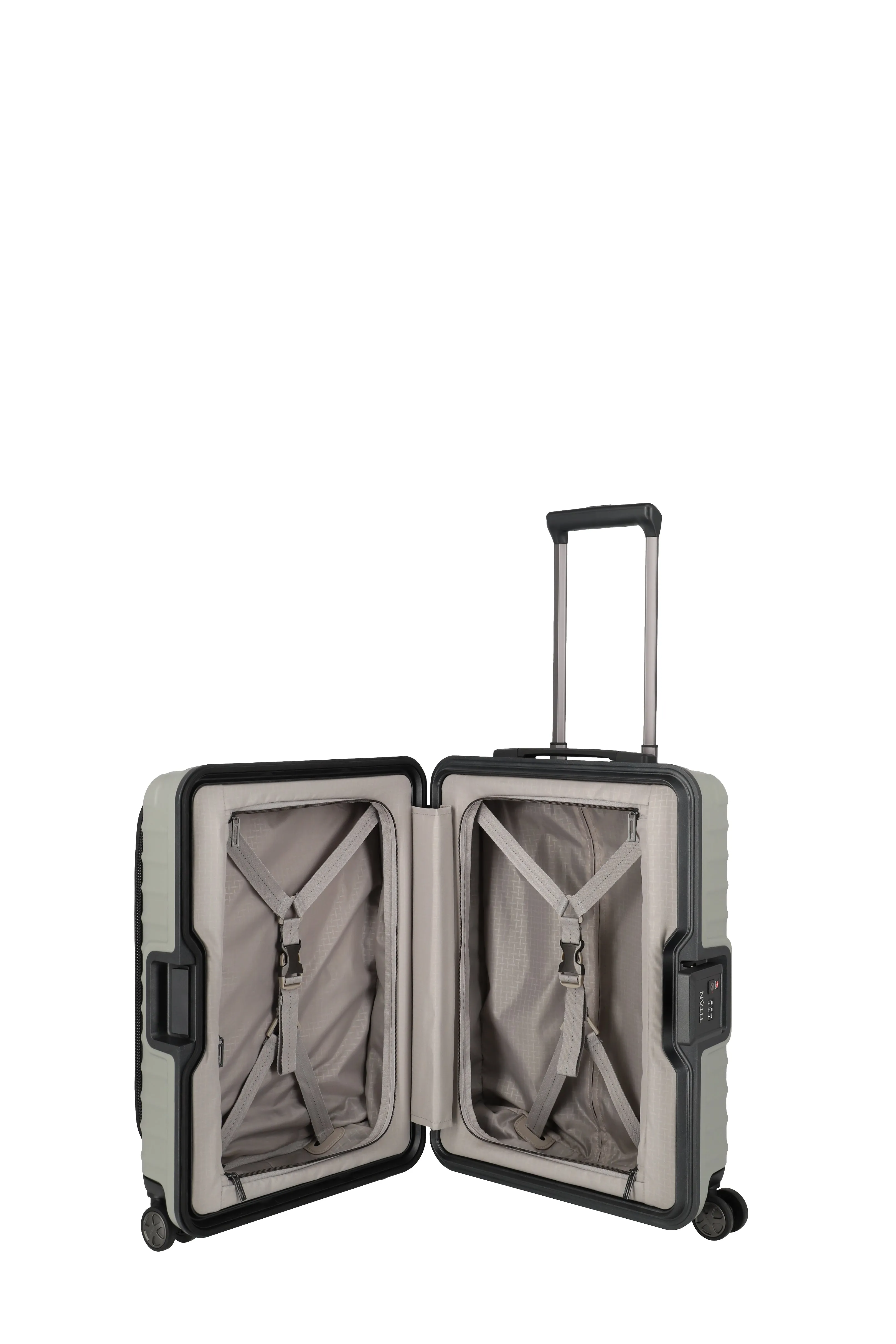Titan LITRON Frame Trolley S with Front Pocket Carry-On Luggage