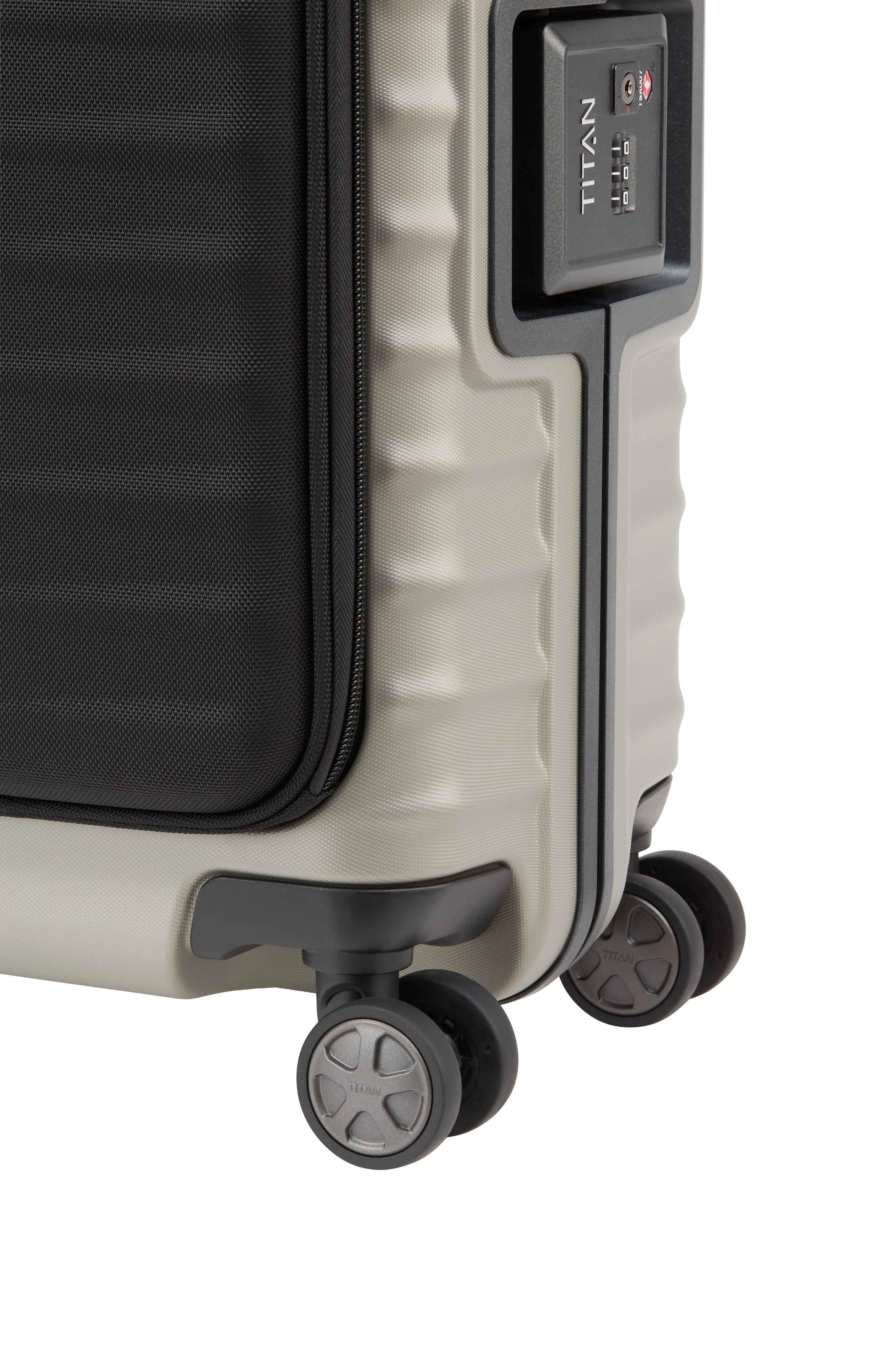 Titan LITRON Frame Trolley S with Front Pocket Carry-On Luggage