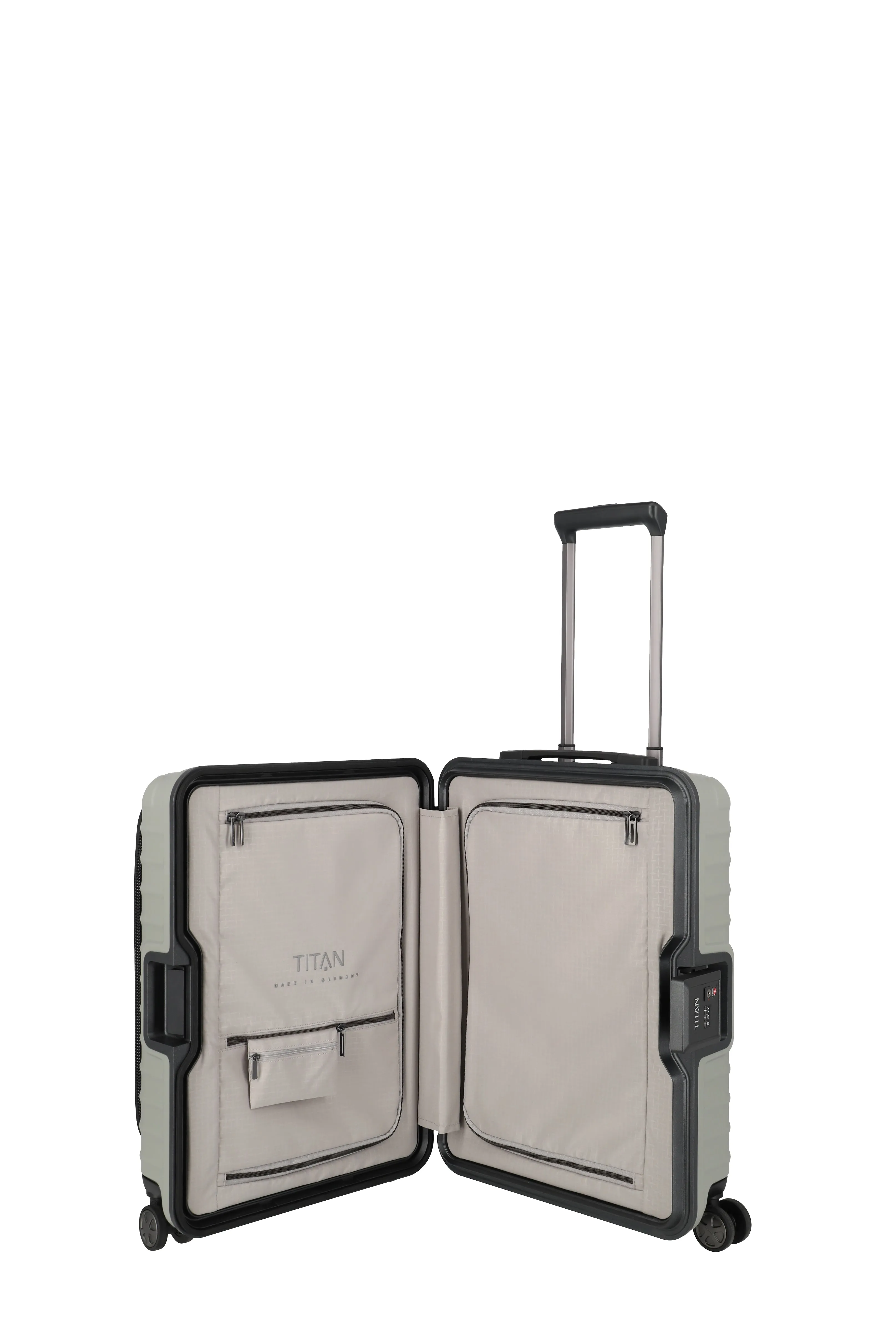Titan LITRON Frame Trolley S with Front Pocket Carry-On Luggage
