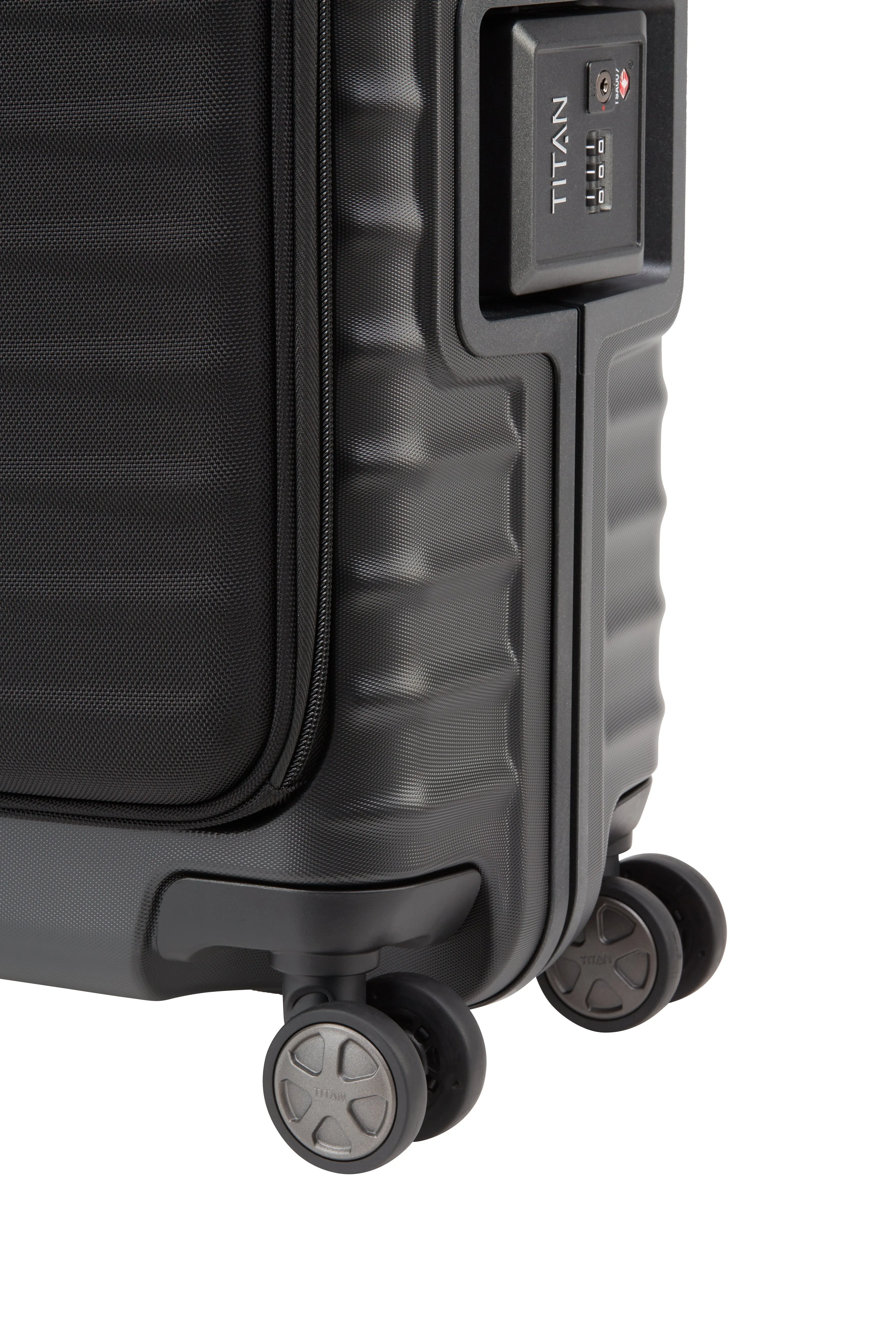Titan LITRON Frame Trolley S with Front Pocket Carry-On Luggage