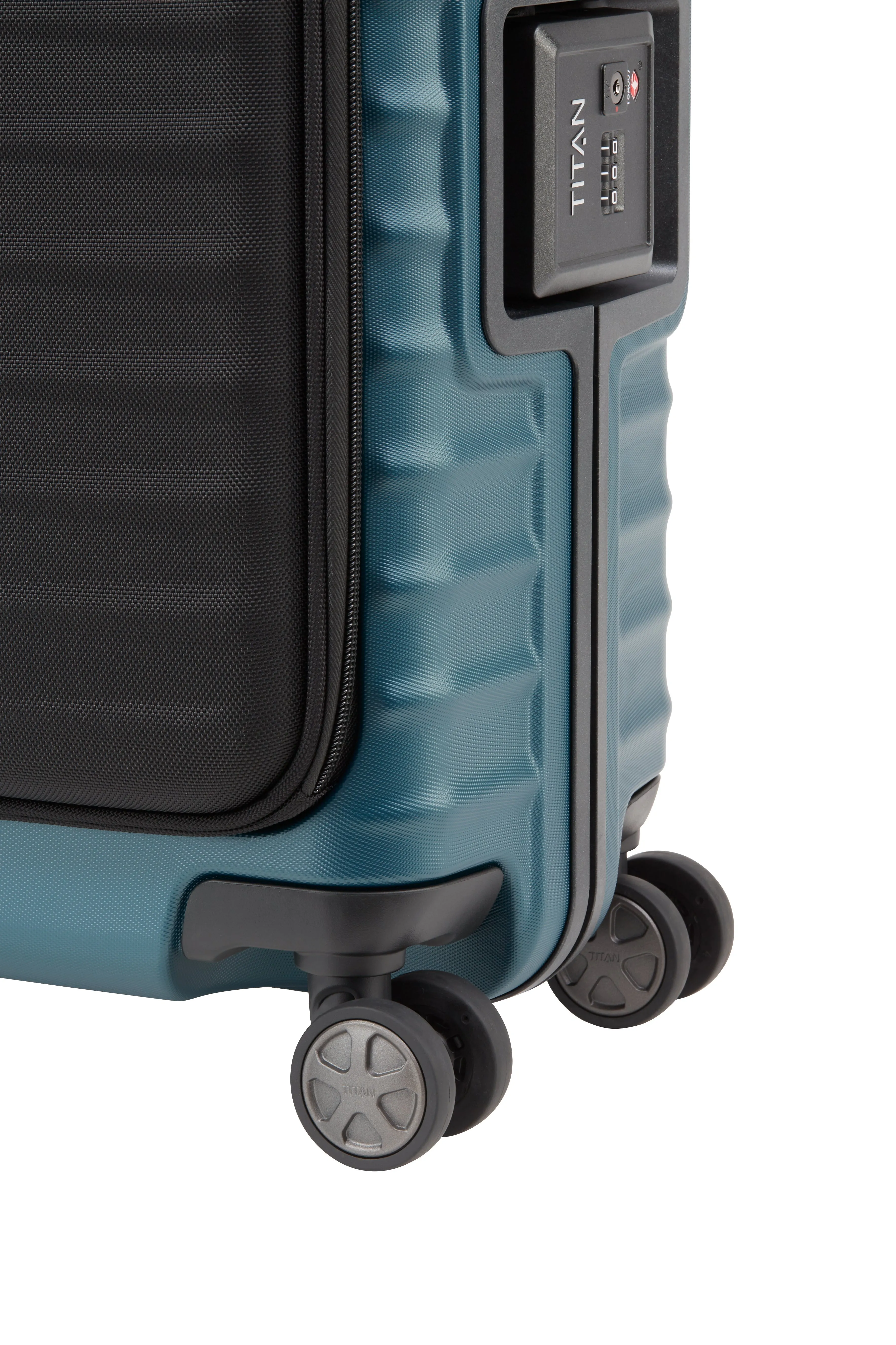 Titan LITRON Frame Trolley S with Front Pocket Carry-On Luggage
