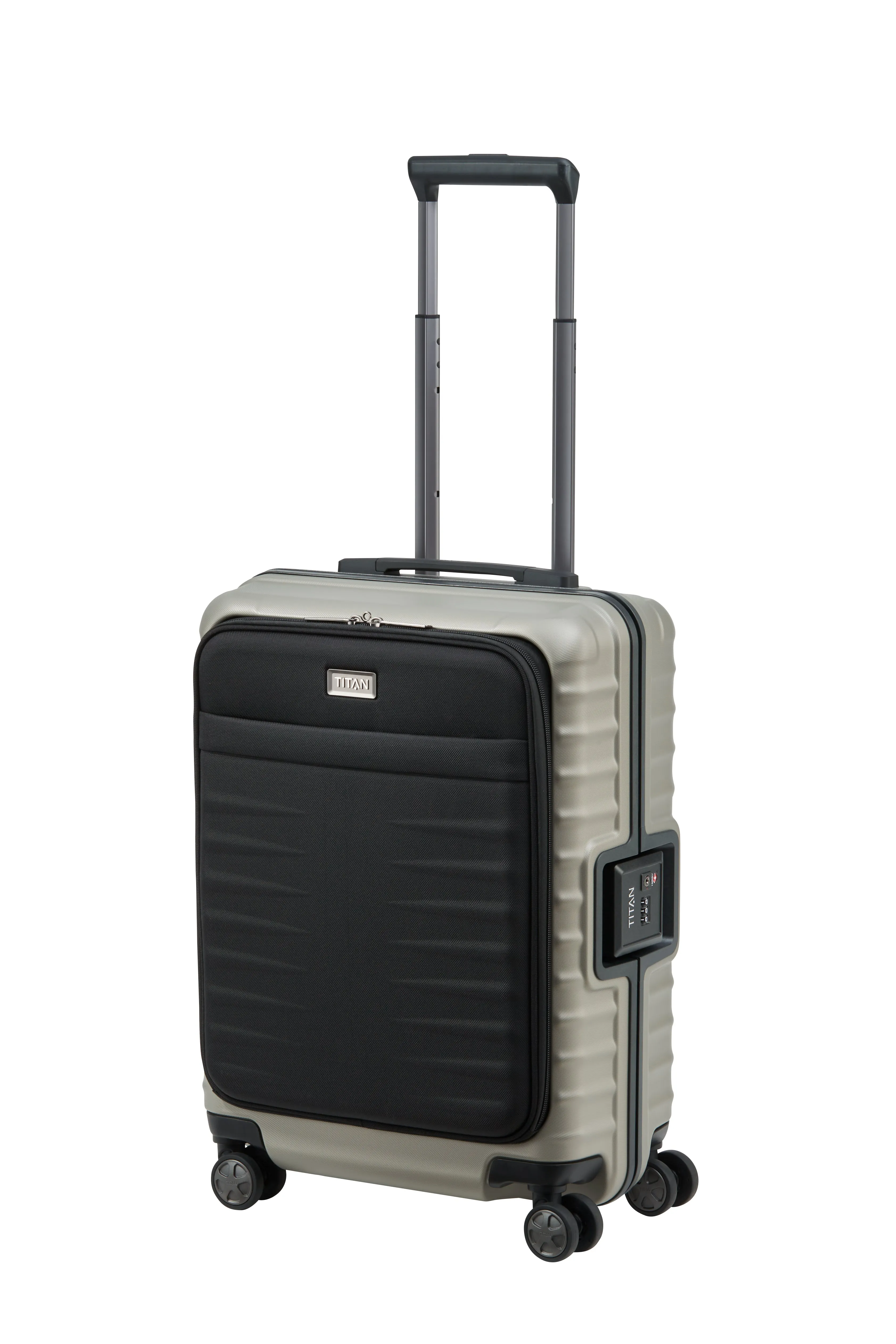 Titan LITRON Frame Trolley S with Front Pocket Carry-On Luggage