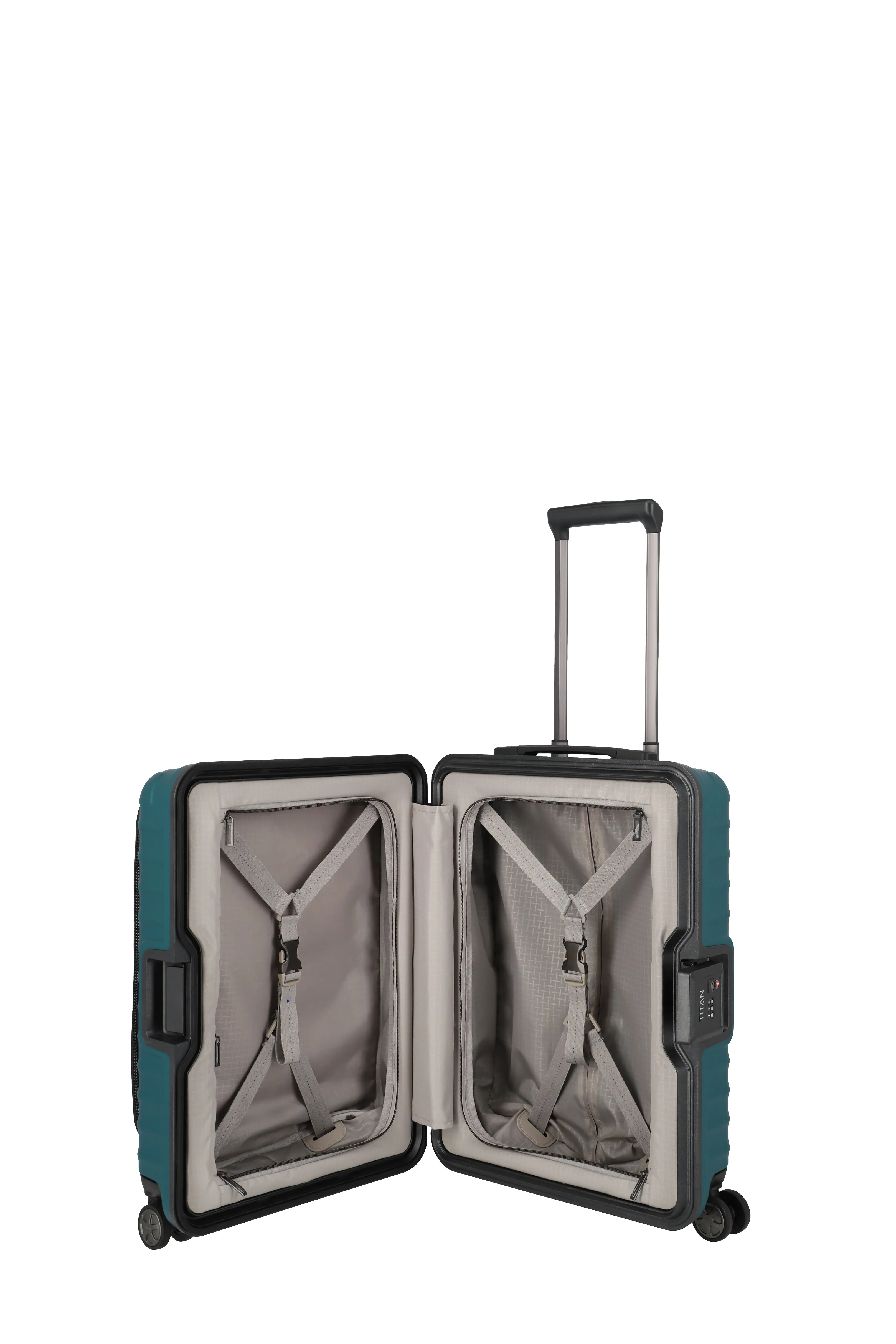 Titan LITRON Frame Trolley S with Front Pocket Carry-On Luggage