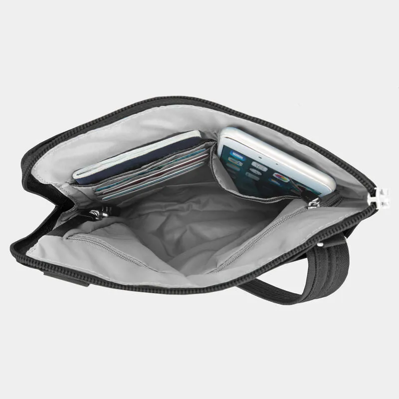 Travelon Anti-Theft RFID Classic Slim Double Zip Crossbody