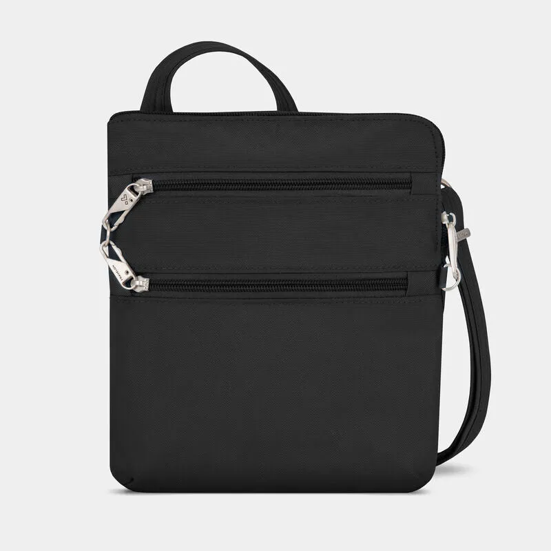 Travelon Anti-Theft RFID Classic Slim Double Zip Crossbody