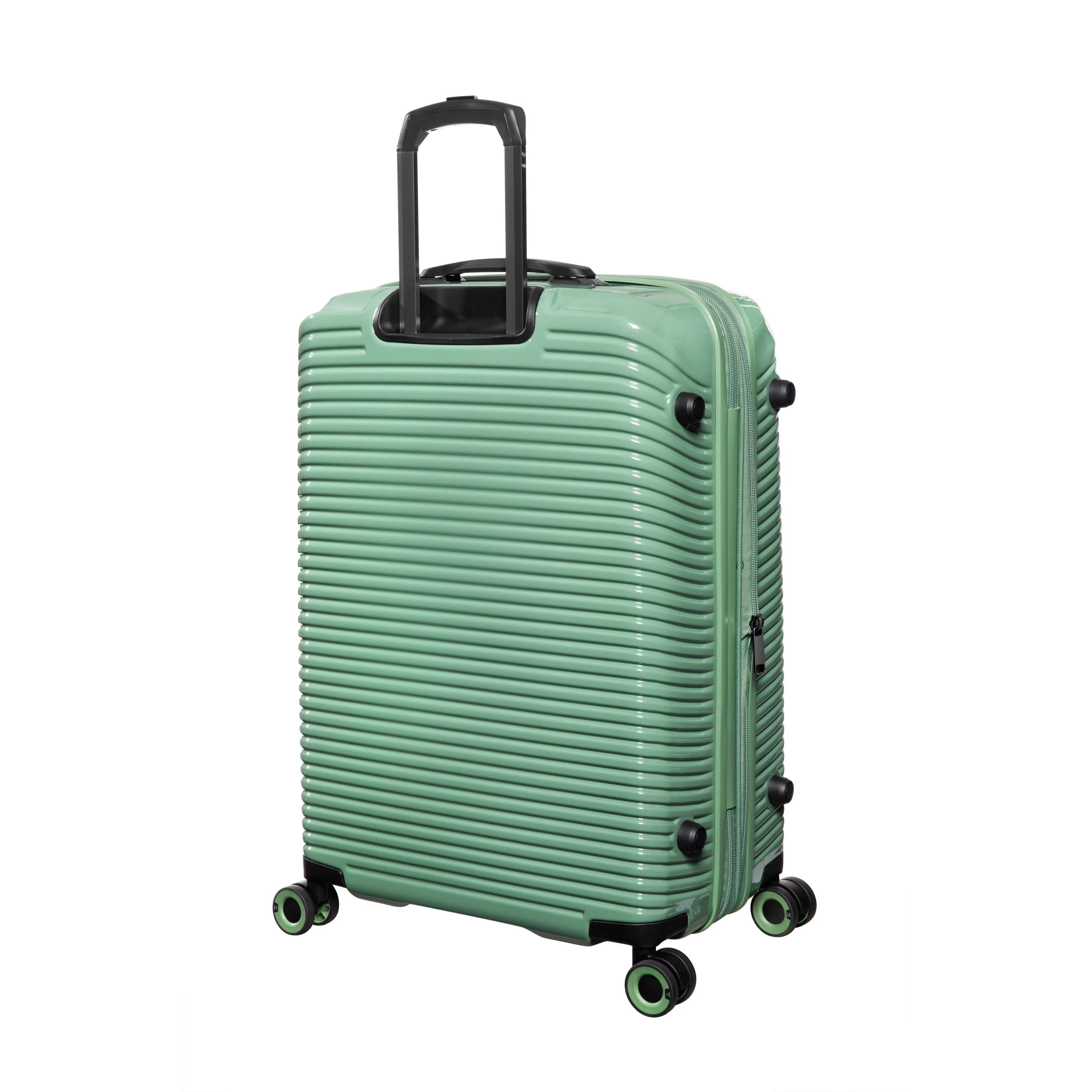 Traversed 31.5" Hardside Checked 8 Wheel Expandable Spinner (Hedge Green)