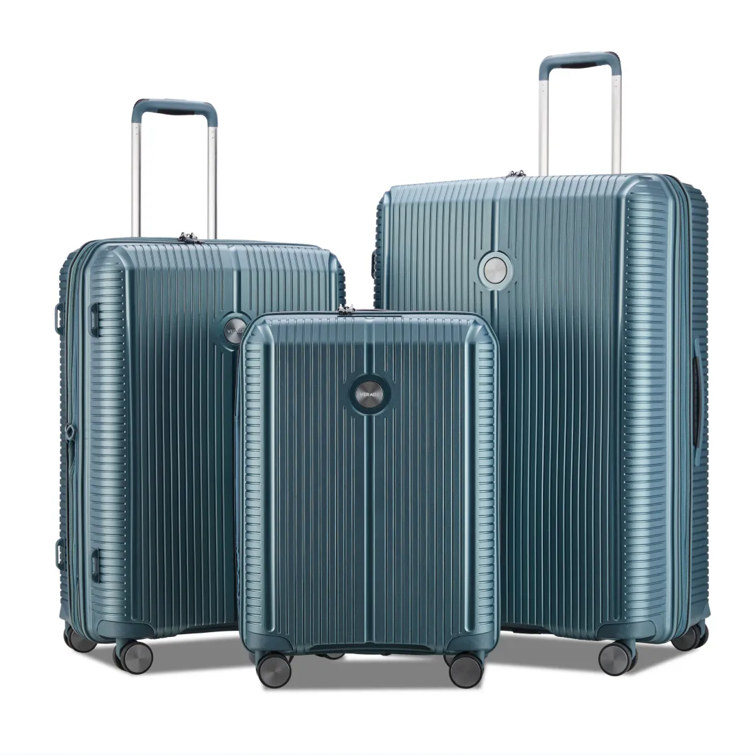 Verage Rome Hardside Expandable Luggage 3 Piece Set (19"   24"   28")