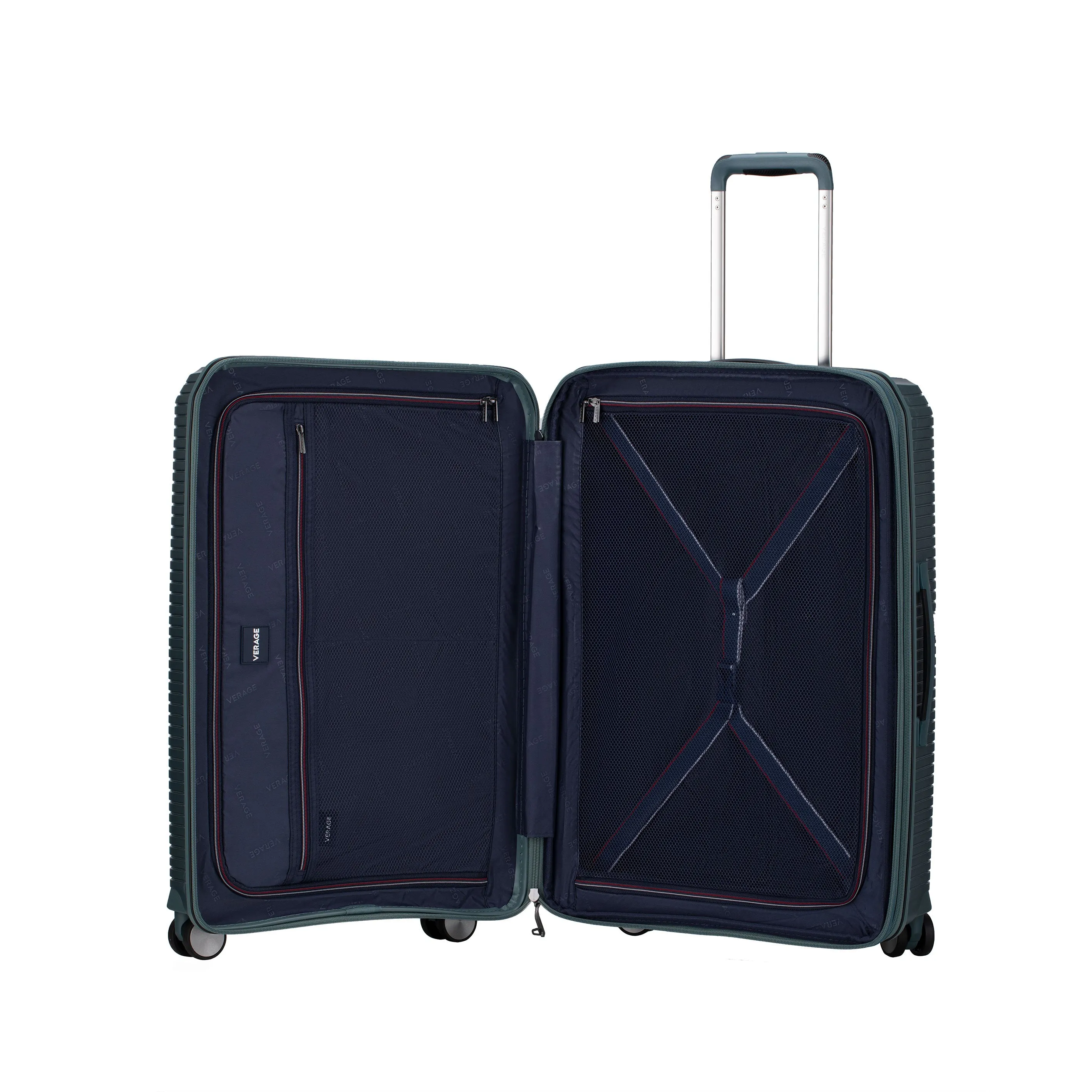 Verage Rome Hardside Expandable Luggage 3 Piece Set (19"   24"   28")
