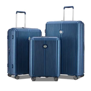 Verage Rome Hardside Expandable Luggage 3 Piece Set (19"   24"   28")
